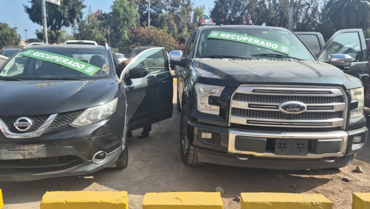 /cinco-detenidos-por-trasladar-vehiculos-robados-uno-fue-abandonado-tras